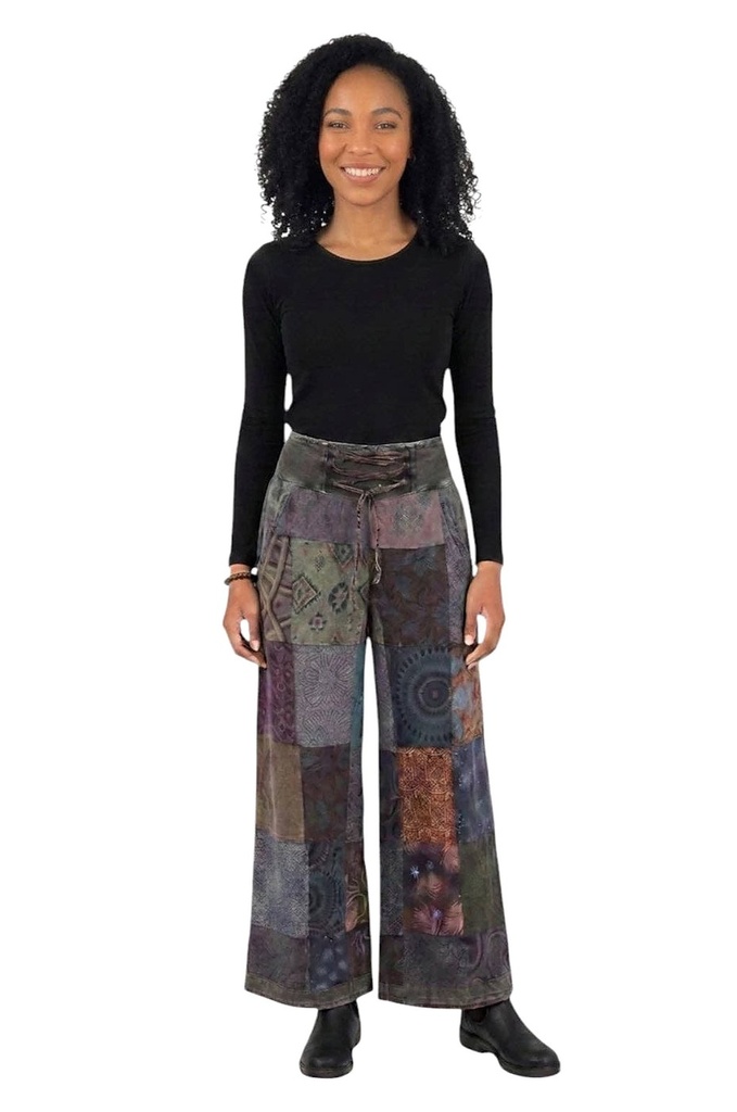 Ananda Patchwork Pants — product photo