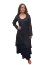 Olivia Maxi Dress — Black — product photo