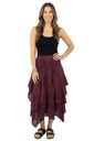 Shasta Skirt — Burgundy — product photo