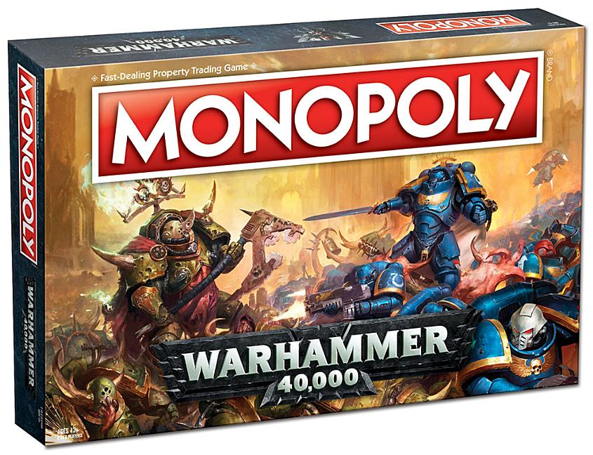USAOPOLY War Hammer 40,000 Monopoly Board Game