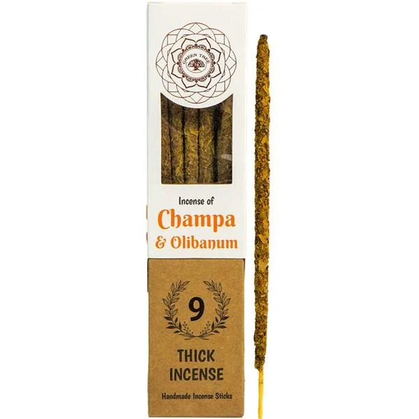 Green Tree- Thick Incense Champa & Olibanum