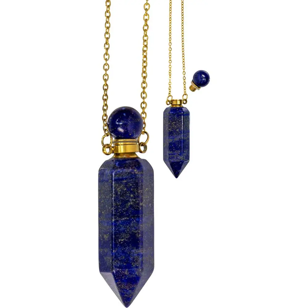 Perfume Necklace with Gold Chain