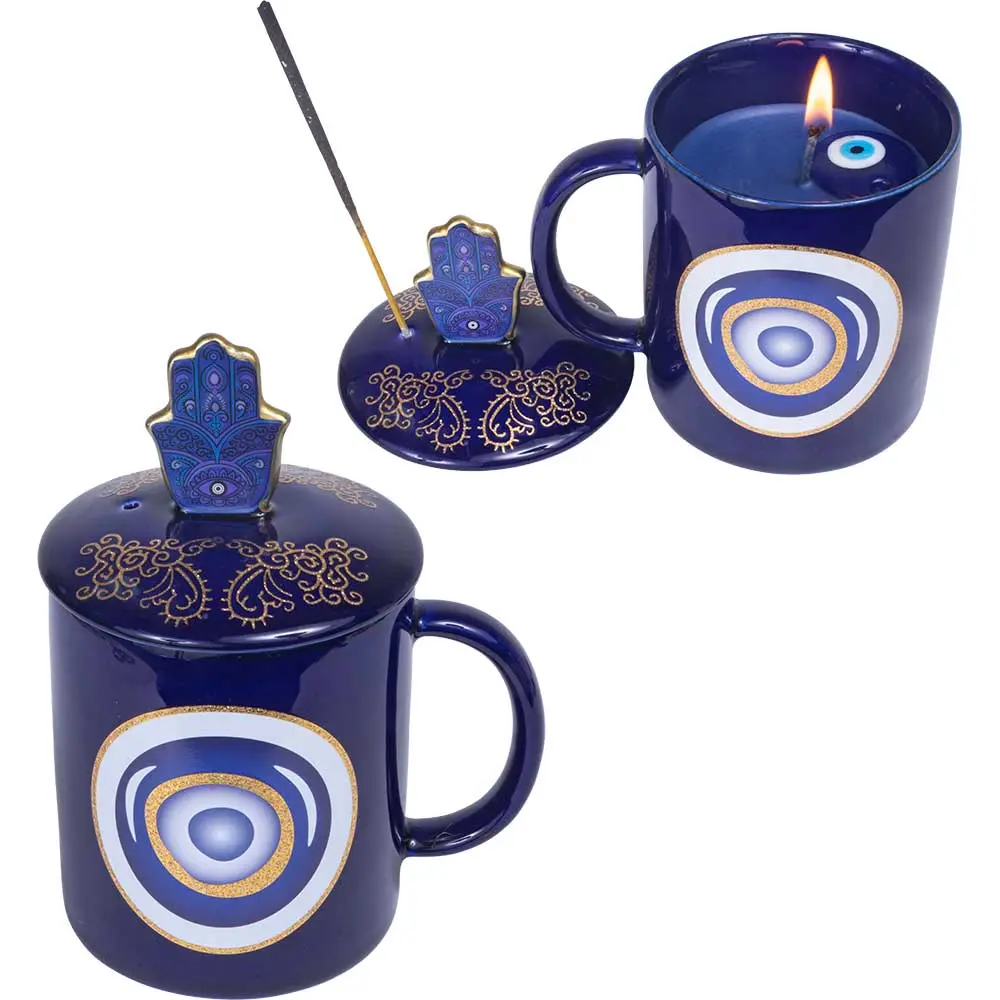 Evil Eye Mug w Candle 