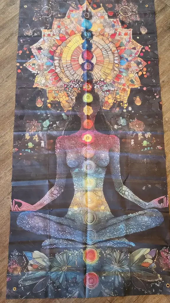 Chakra Tapestry 35" x 71"