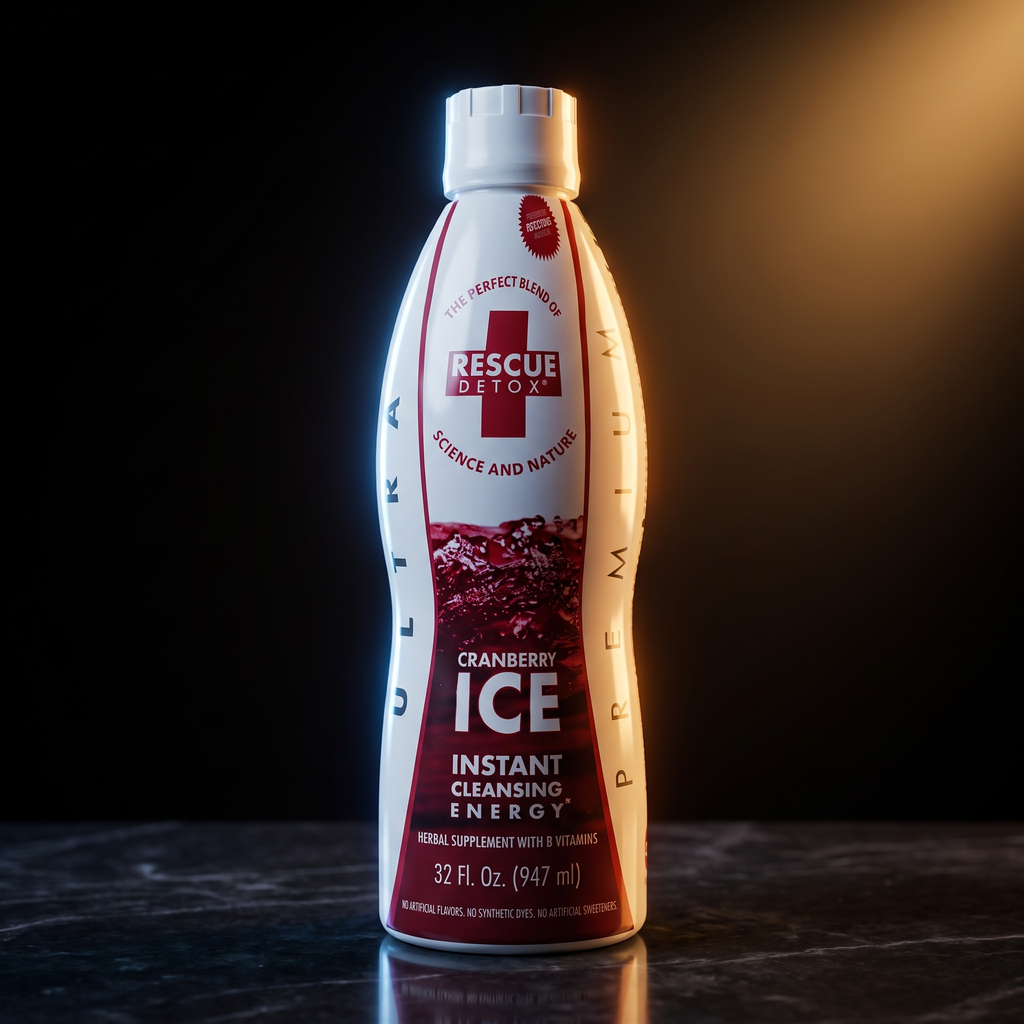 Rescue Ice 32oz-Cranberry