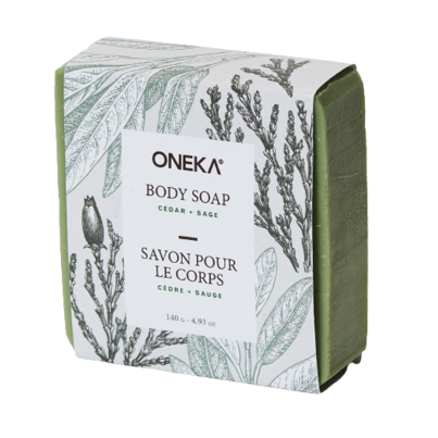 Oneka Bar Soap Cedar Sage Body