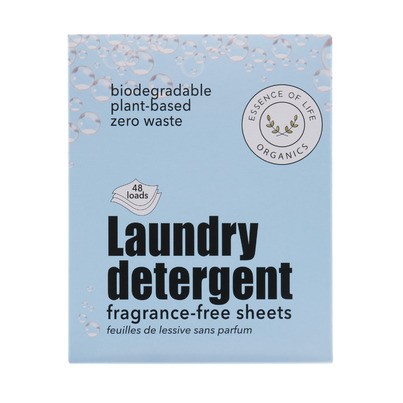Zero Waste Laundry Detergent Sheets — Fragrance Free