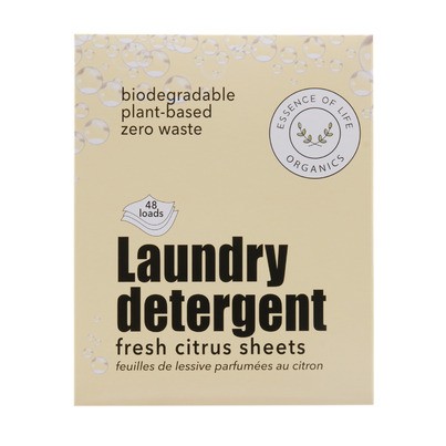 Zero Waste Laundry Detergent Sheets — Fresh Citrus