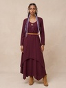 Olivia Maxi Dress — Burgundy