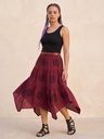 Shasta Skirt — Burgundy